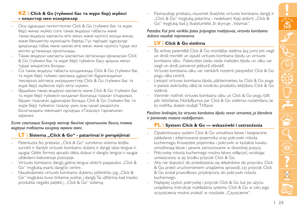 Philips HR7735 User Manual | Page 25 / 108
