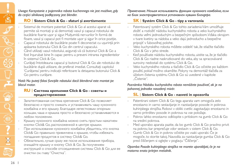 Philips HR7735 User Manual | Page 26 / 108