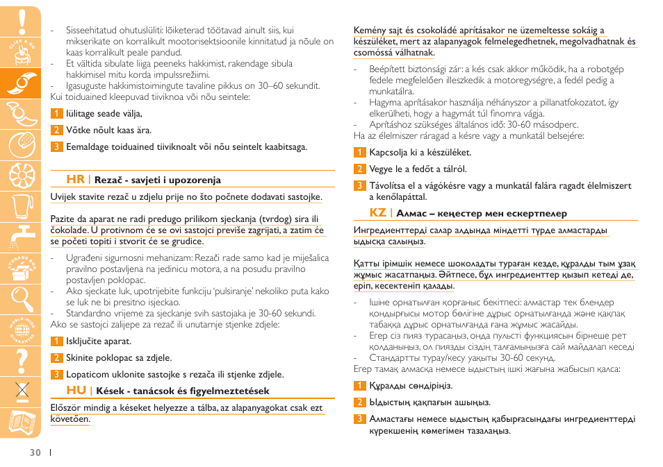 Philips HR7735 User Manual | Page 30 / 108