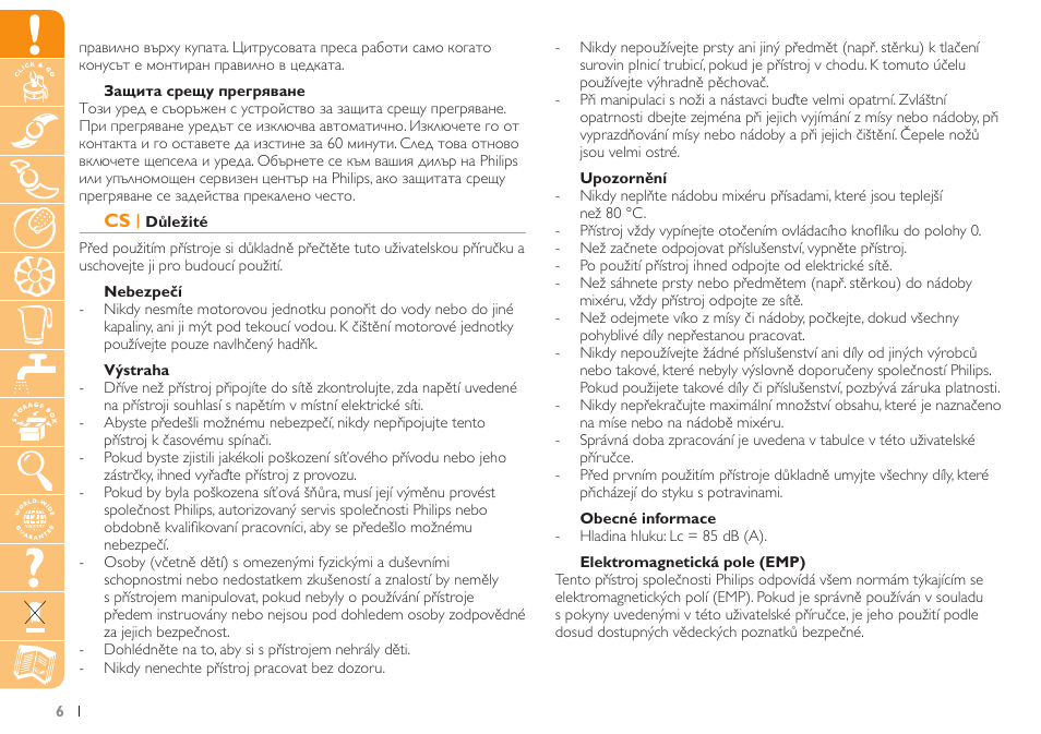 Philips HR7735 User Manual | Page 6 / 108