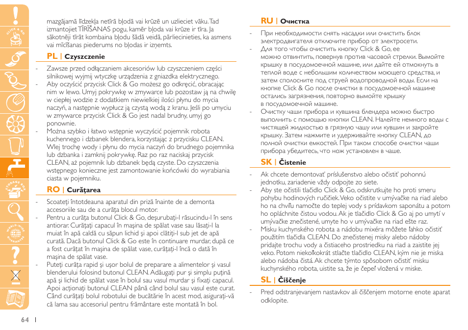 Philips HR7735 User Manual | Page 64 / 108
