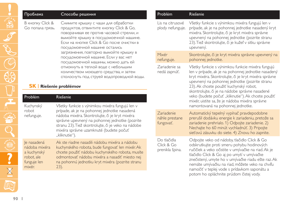 Philips HR7735 User Manual | Page 90 / 108