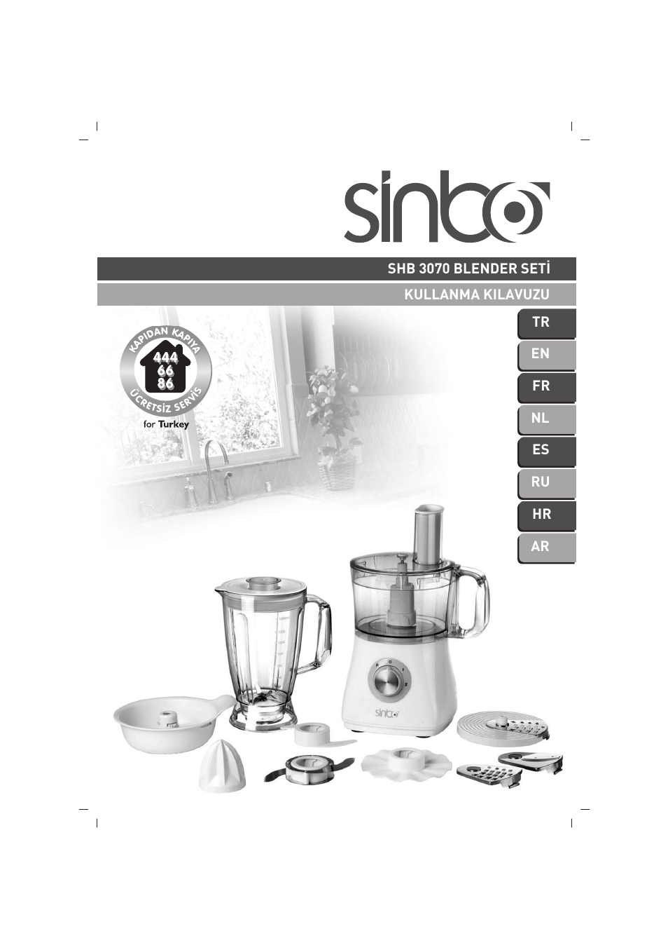 SINBO SHB 3070 User Manual | 53 pages