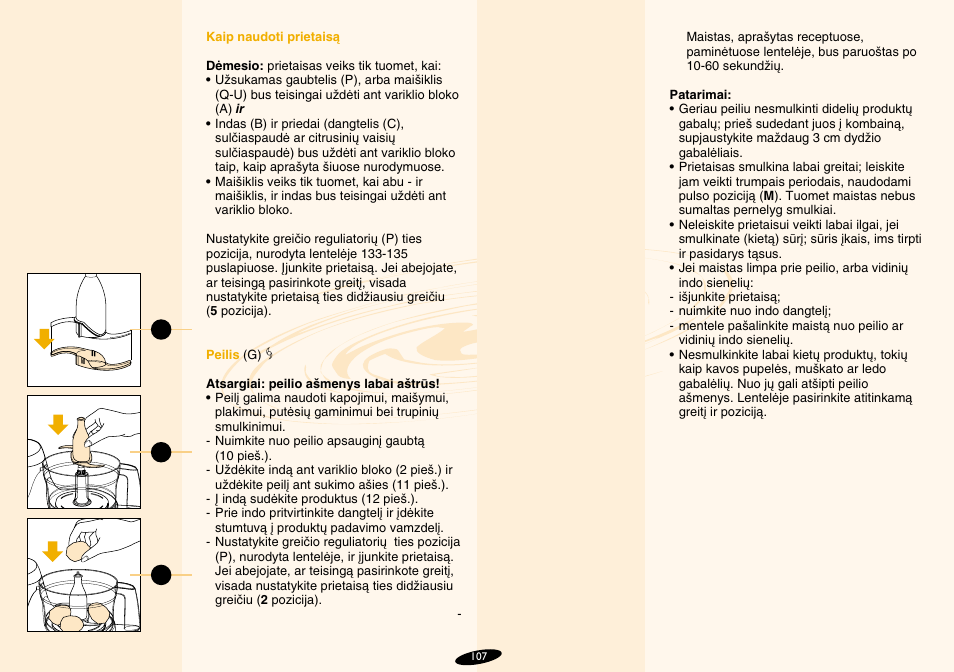 Philips HR7724 User Manual | Page 107 / 172