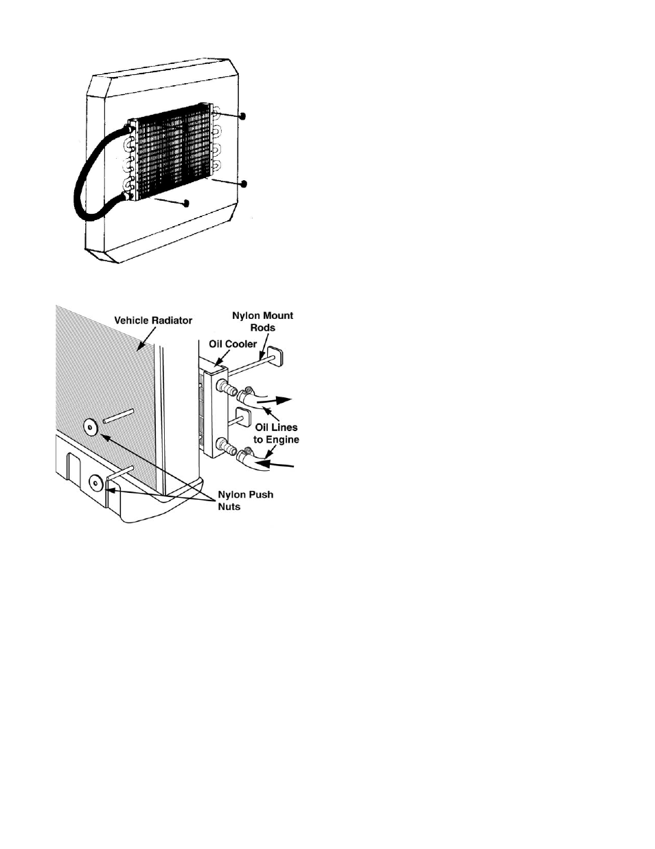 Derale Performance Universal 4 & 6 Pass Dual Circuit Tube & Fin Cooler User Manual | Page 2 / 2