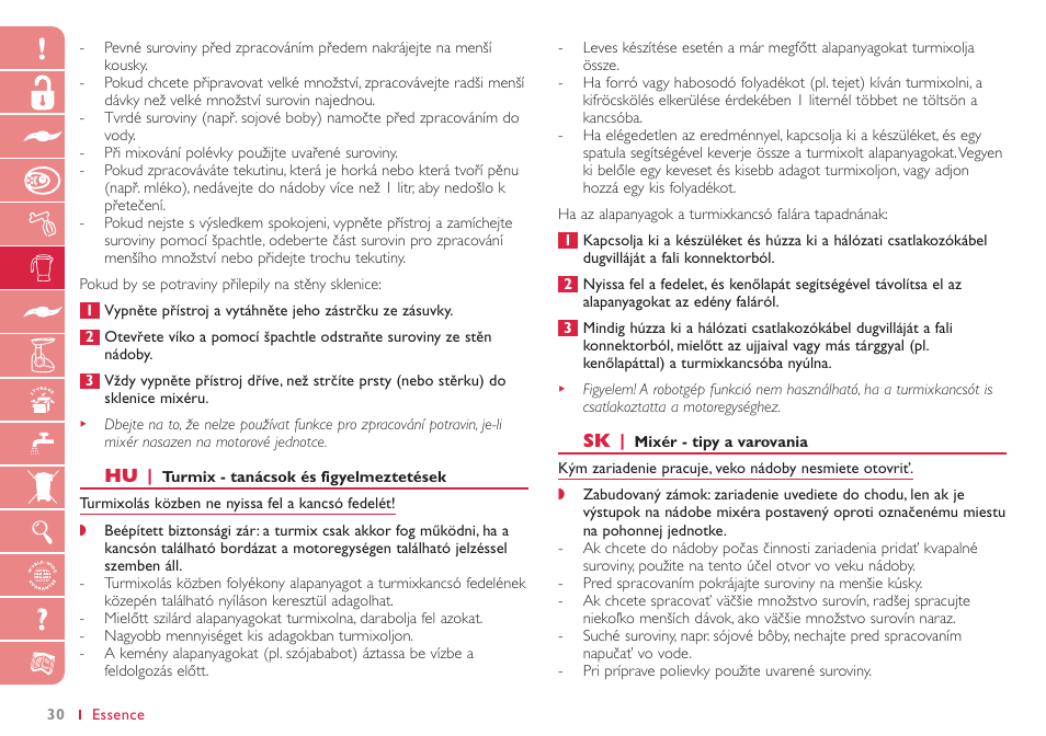 Philips HR7765 User Manual | Page 30 / 76