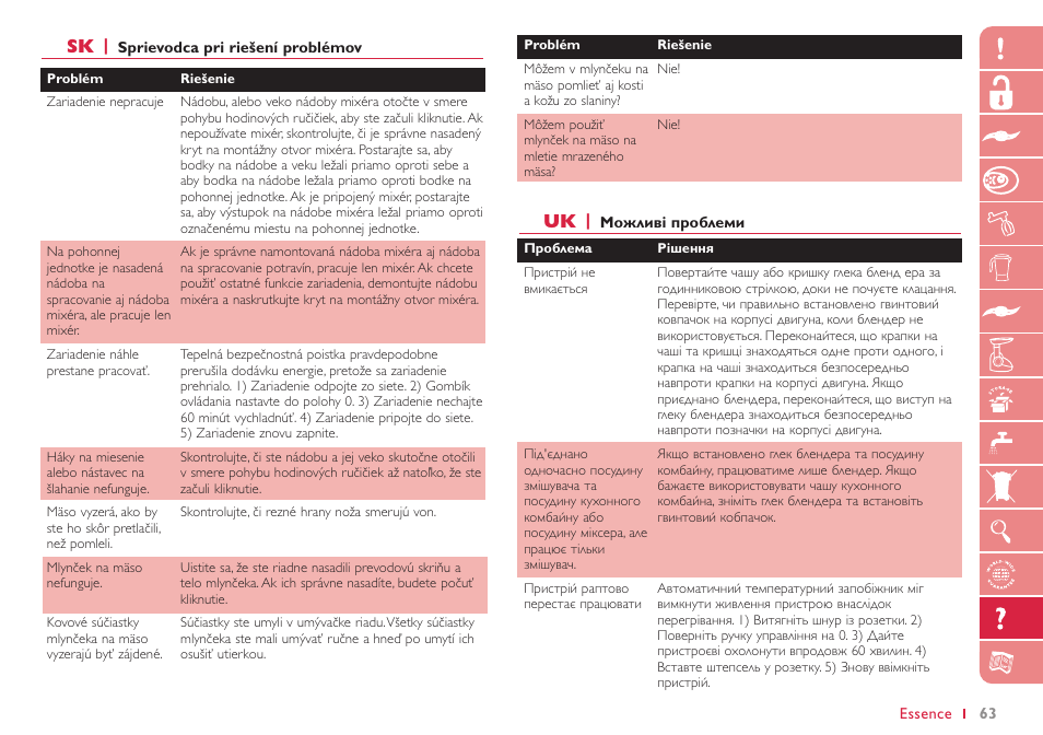 Philips HR7765 User Manual | Page 63 / 76