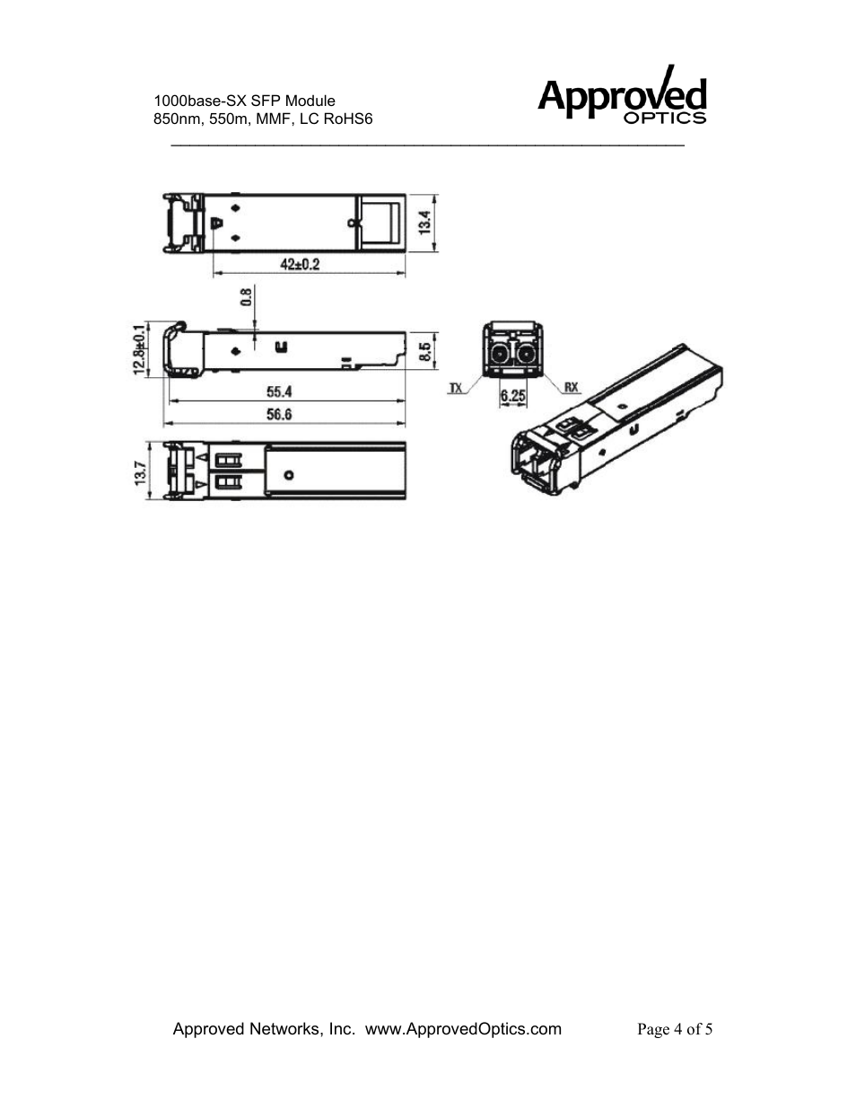 Approved Optics Approved HP JD493A User Manual | Page 4 / 5