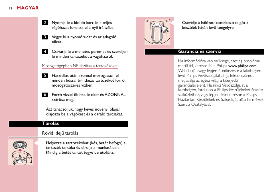 Philips HR7755 User Manual | Page 112 / 202
