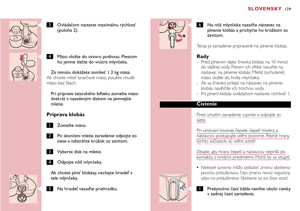 Philips HR7755 User Manual | Page 129 / 202