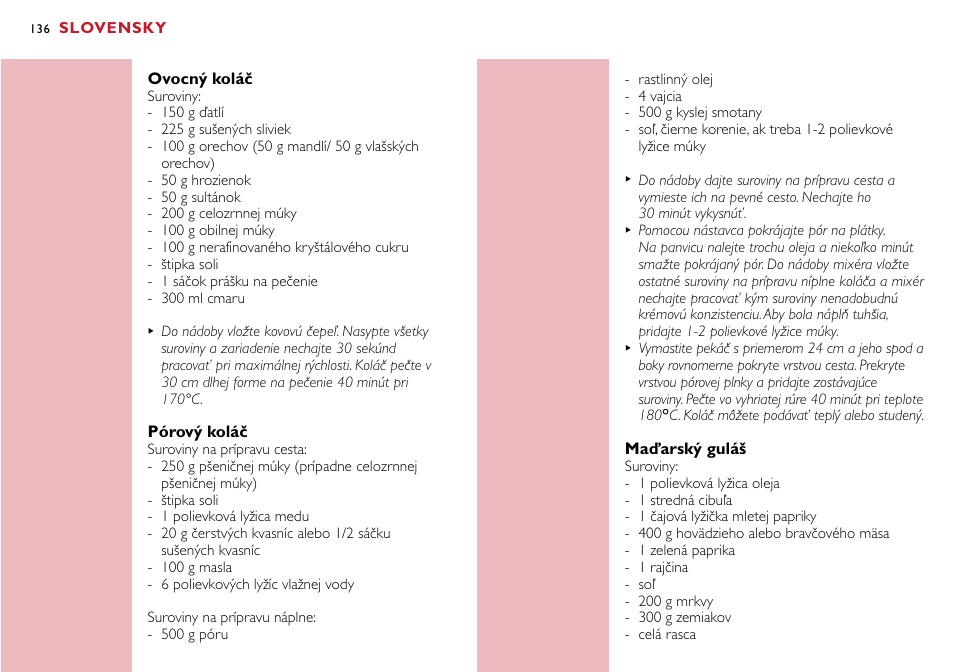 Philips HR7755 User Manual | Page 136 / 202