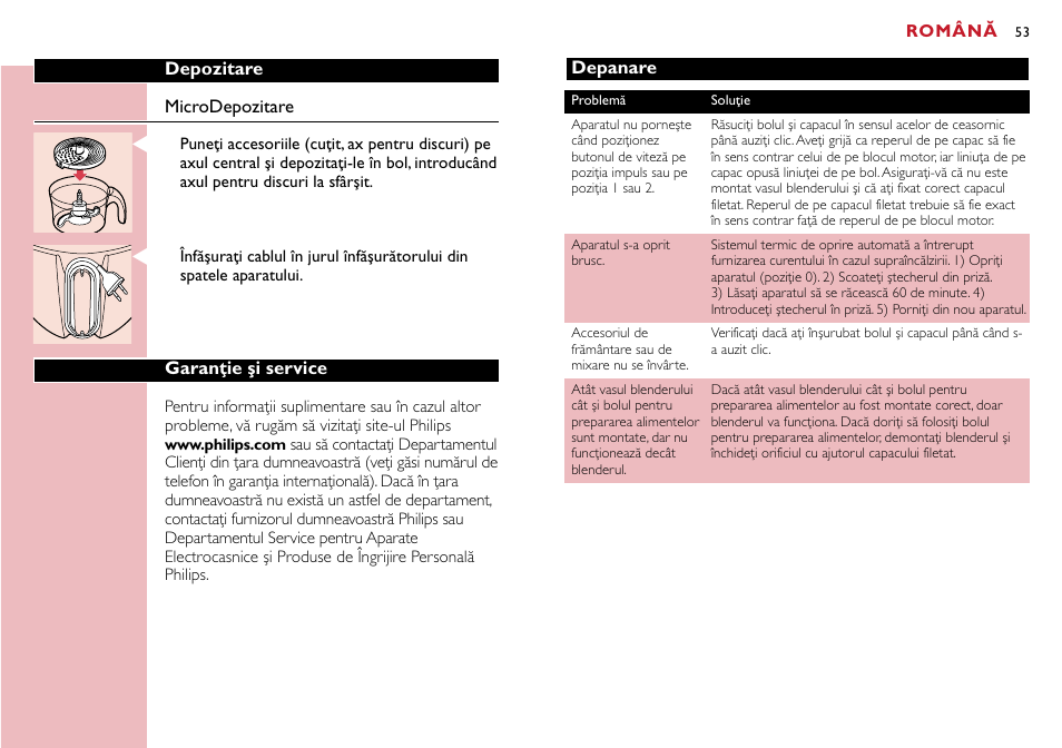 Philips HR7755 User Manual | Page 53 / 202