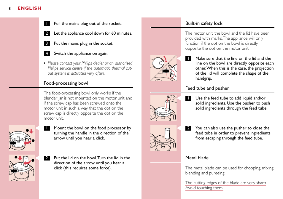 Philips HR7755 User Manual | Page 8 / 202