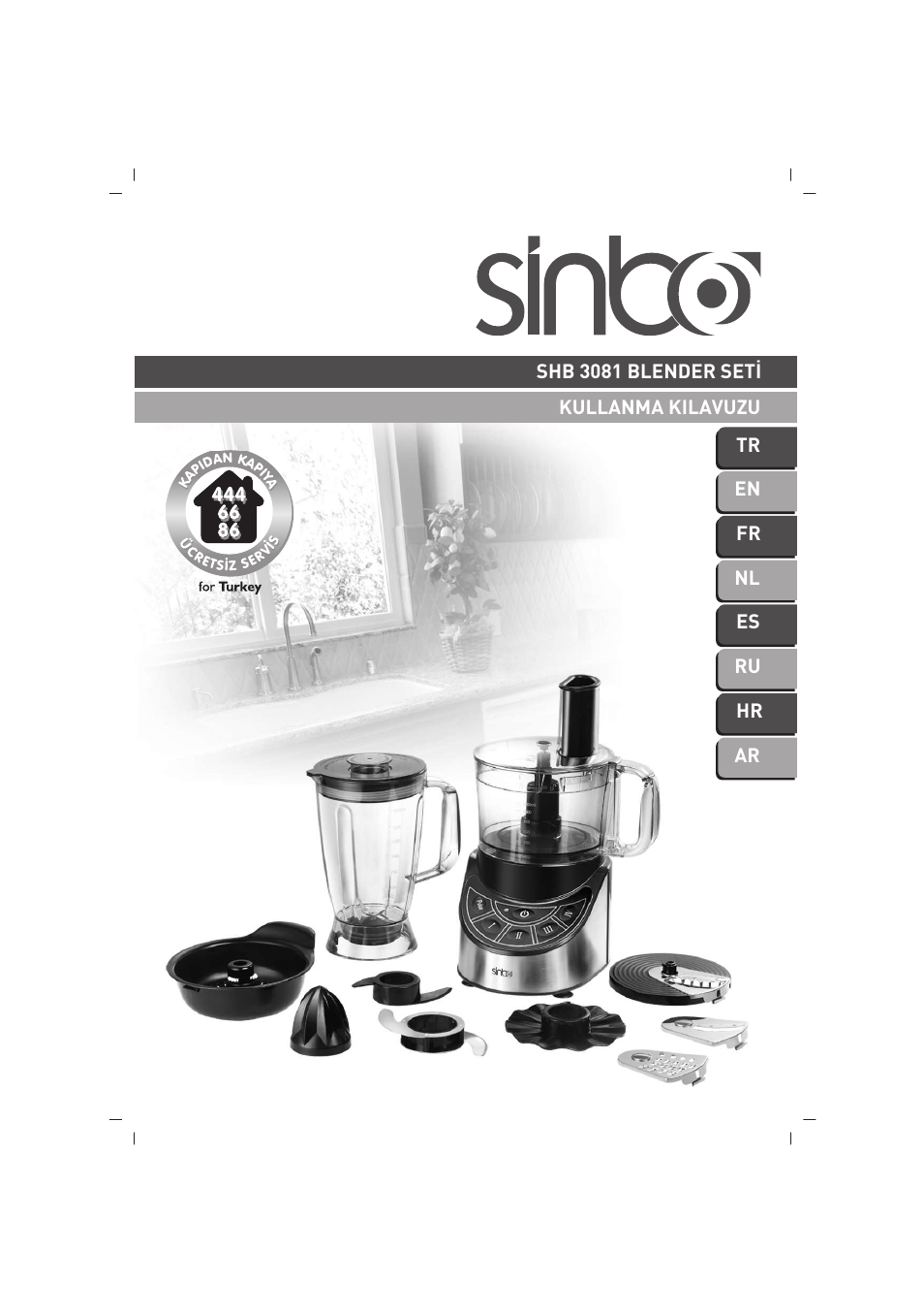 SINBO SHB 3081 User Manual | 53 pages