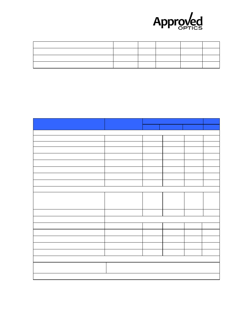 Electrical ac characteristics, J9144a-a | Approved Optics Approved HP J9144A User Manual | Page 3 / 8