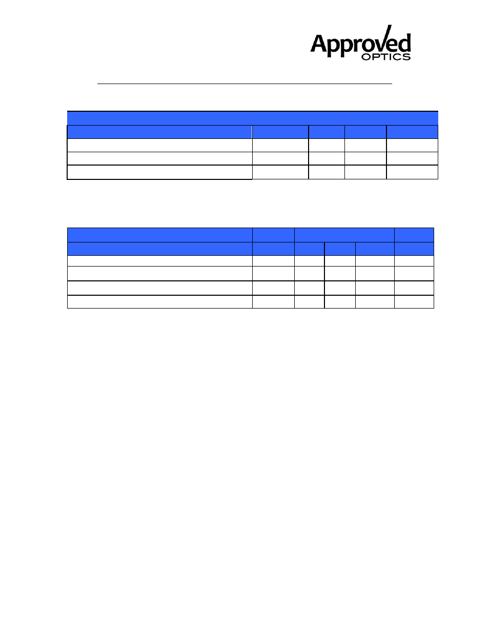 Dom parameters, Eye safety, J9144a-a | Approved Optics Approved HP J9144A User Manual | Page 7 / 8