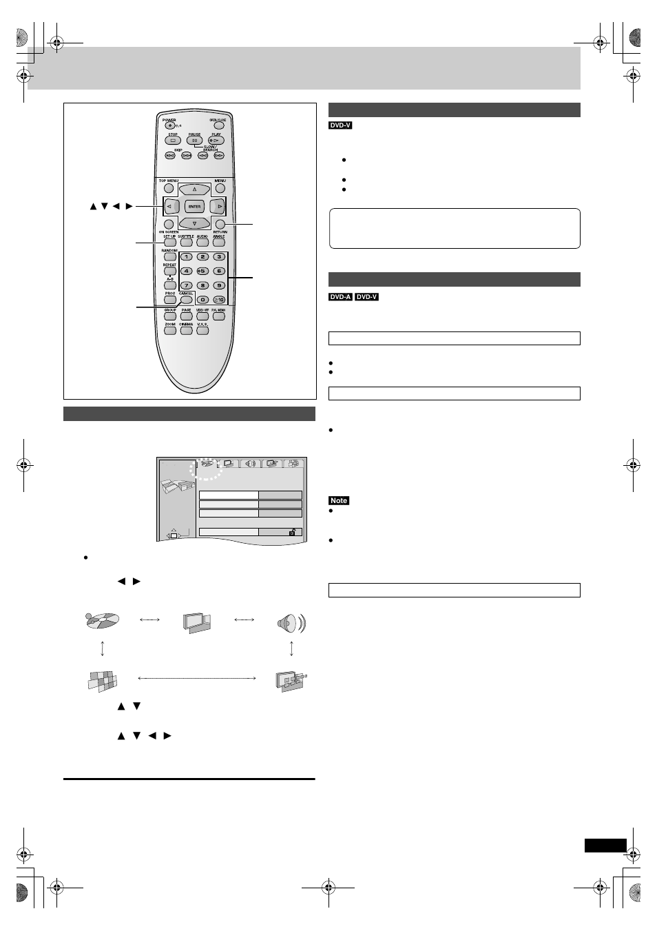 Common procedures, Entering a password (ratings), Digital output | Yamaha DVD-S830 User Manual | Page 19 / 24