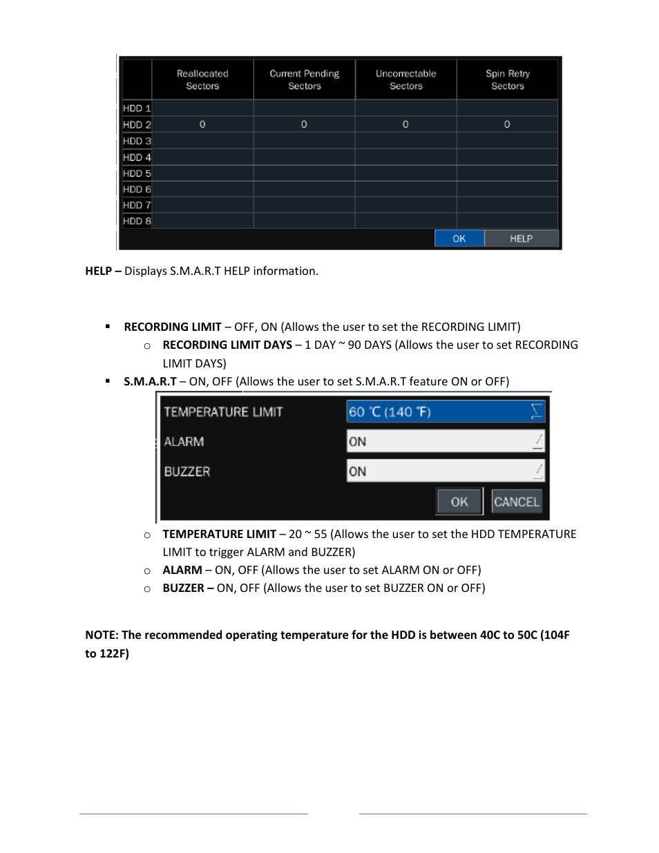 Vonnic VVRHD1620M 16CH HD-SDI 1080P High Resolution DVR (Hard Drive Not Included) User Manual | Page 37 / 96