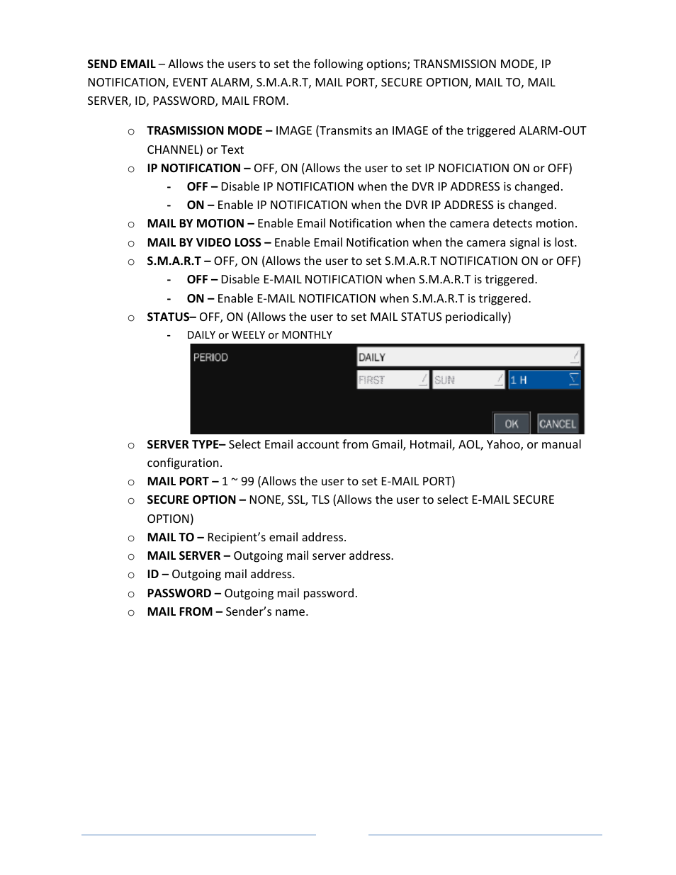 Vonnic VVRHD1620M 16CH HD-SDI 1080P High Resolution DVR (Hard Drive Not Included) User Manual | Page 40 / 96