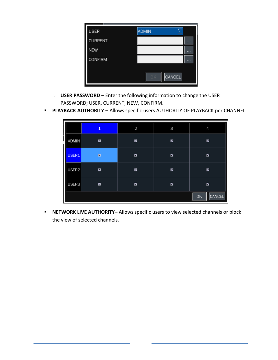 Vonnic VVRHD1620M 16CH HD-SDI 1080P High Resolution DVR (Hard Drive Not Included) User Manual | Page 42 / 96