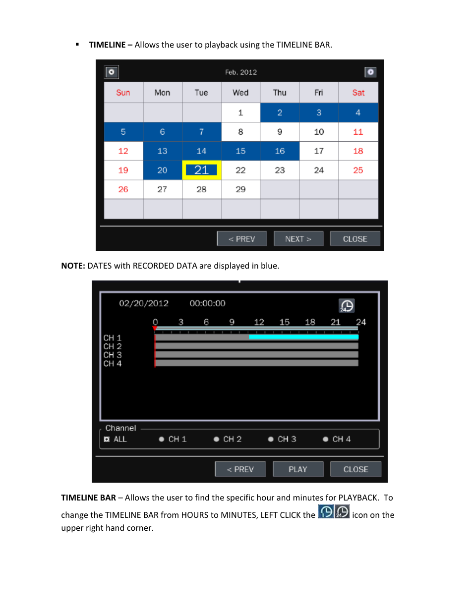 Vonnic VVRHD1620M 16CH HD-SDI 1080P High Resolution DVR (Hard Drive Not Included) User Manual | Page 49 / 96