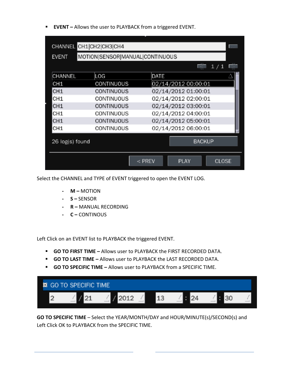 Vonnic VVRHD1620M 16CH HD-SDI 1080P High Resolution DVR (Hard Drive Not Included) User Manual | Page 50 / 96