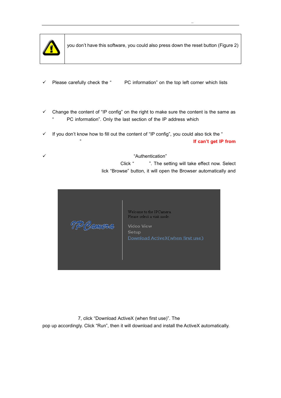 Isit, Amera, 2 visit ip camera | Vonnic C909IP H.264 Wireless 802.11b_g_n IP Network Camera User Manual | Page 10 / 31