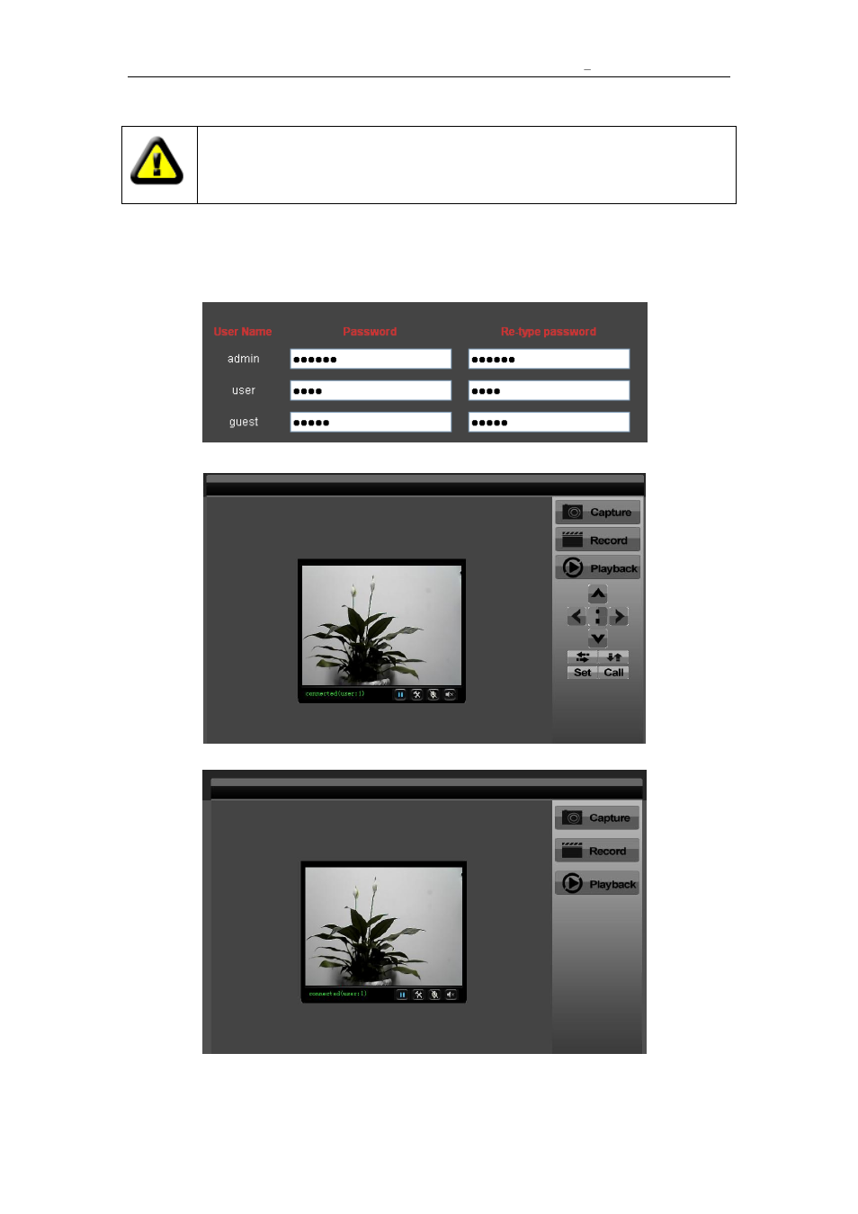 Dvance, Etting, User management | 4 advance setting | Vonnic C909IP H.264 Wireless 802.11b_g_n IP Network Camera User Manual | Page 22 / 31