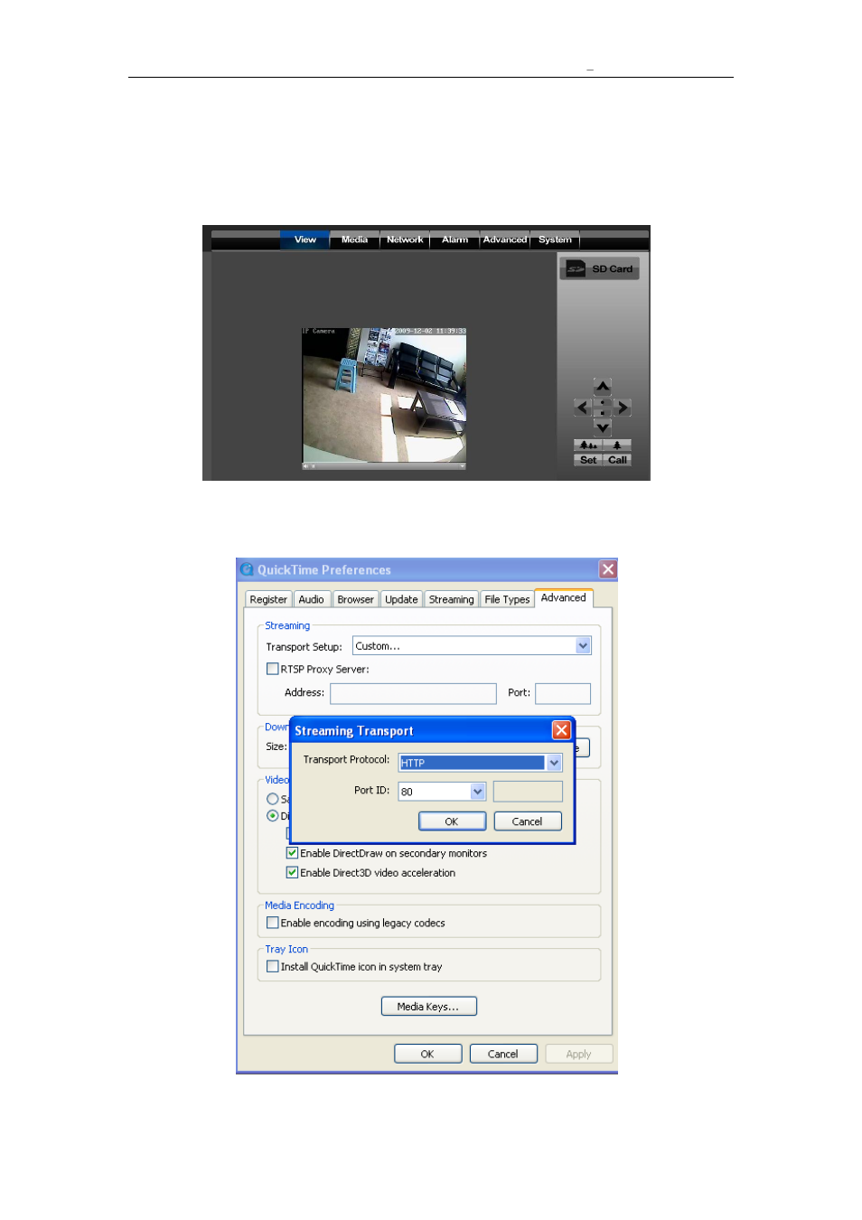 Ther web browser visit device, 2 other web browser visit device | Vonnic C909IP H.264 Wireless 802.11b_g_n IP Network Camera User Manual | Page 28 / 31
