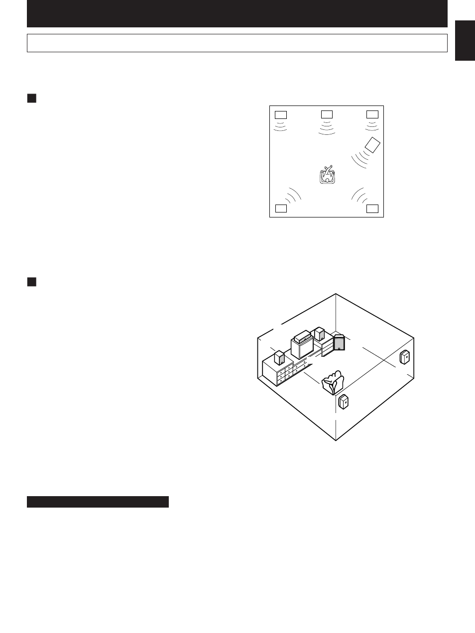 Connections, Speaker setup, Speaker configuration | Placing speakers | Yamaha DVD-C900 User Manual | Page 13 / 74