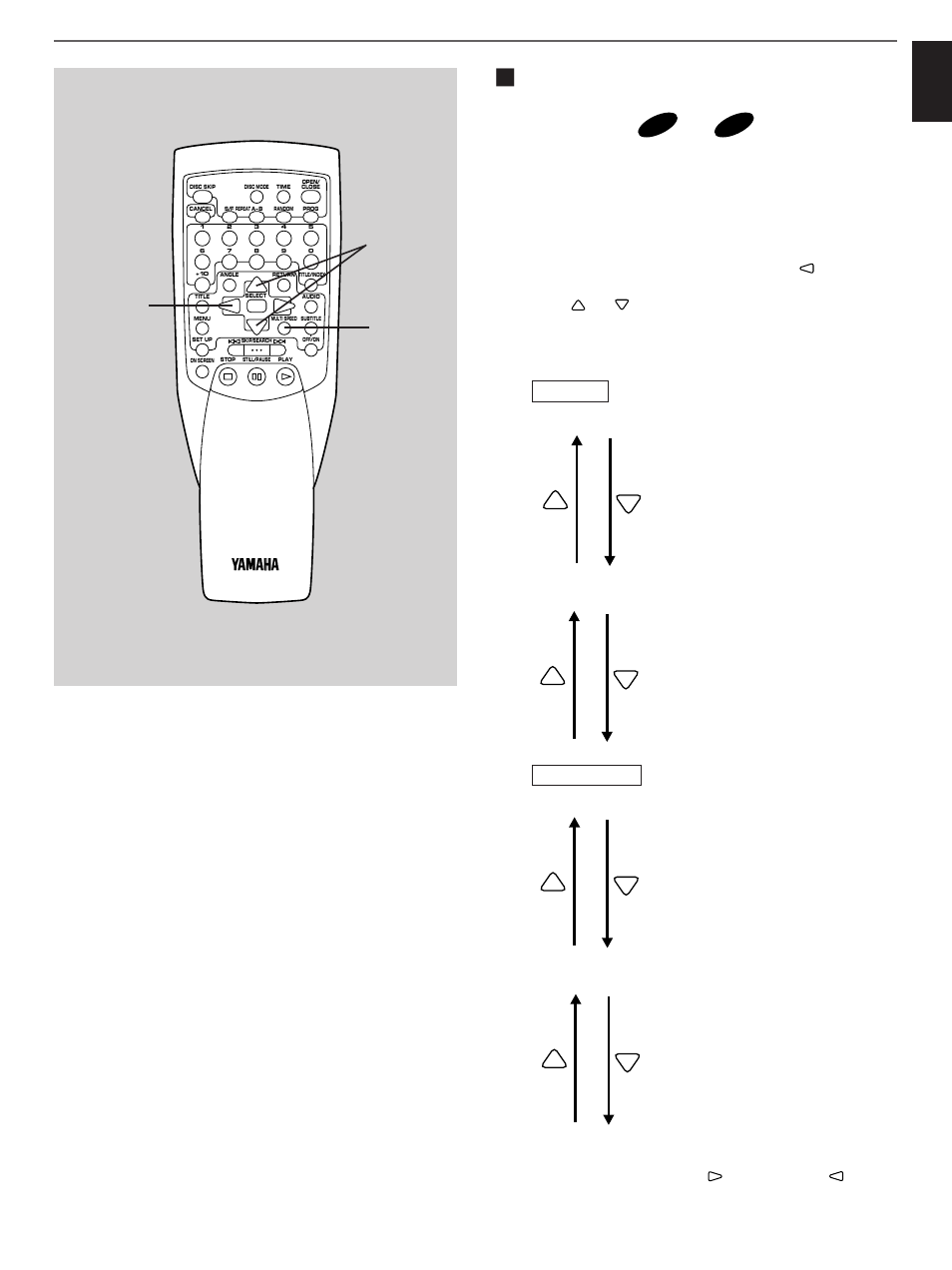 English, Vcd dvd, And only | Press multi speed during playback, If you want to reverse playback, press, Press or once or more to select the desired speed, Basic operation | Yamaha DVD-C900 User Manual | Page 27 / 74