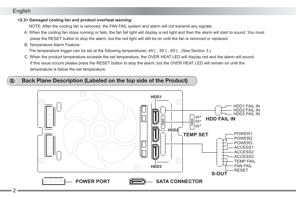 ICY DOCK MB673SPF-B User Manual | Page 3 / 14