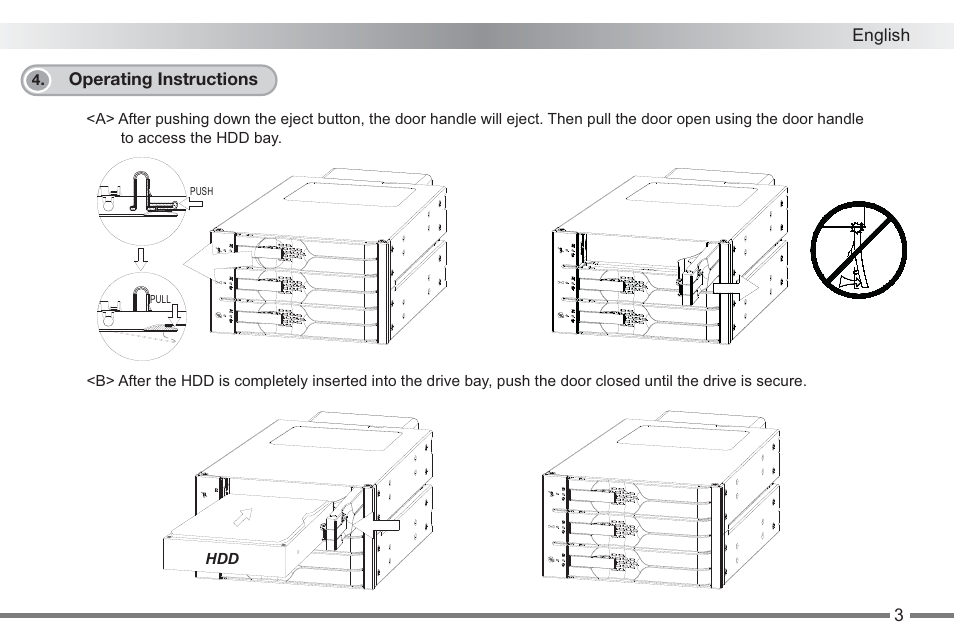 ICY DOCK MB673SPF-B User Manual | Page 4 / 14