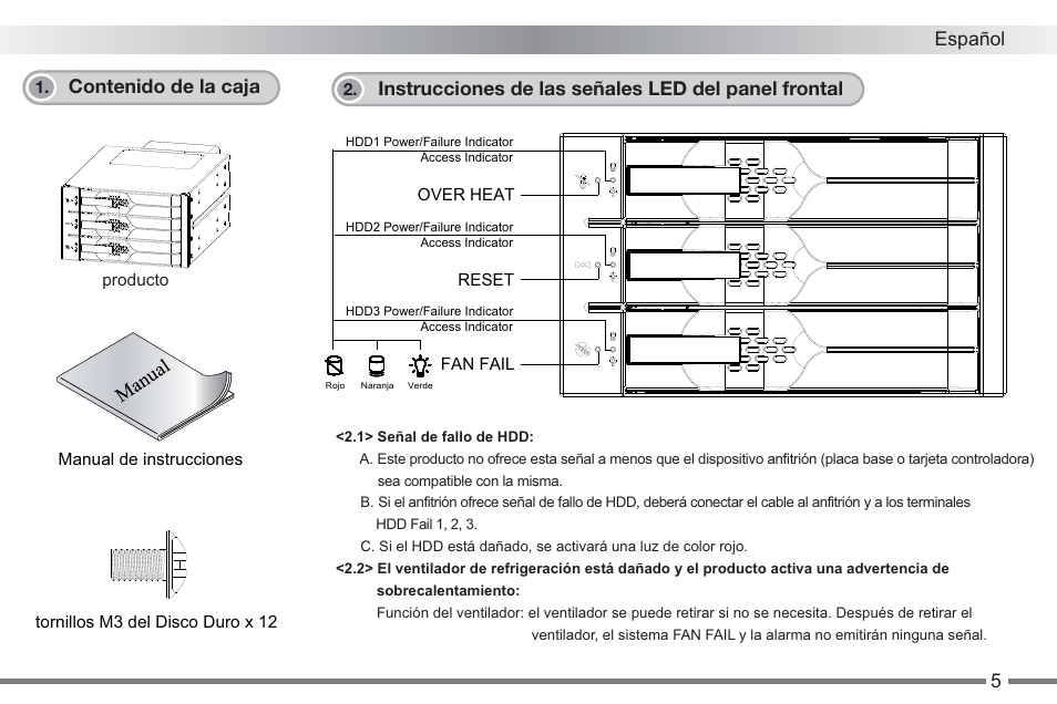 ICY DOCK MB673SPF-B User Manual | Page 6 / 14