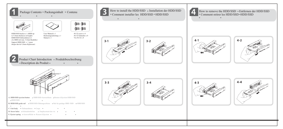 ICY DOCK EZ-Fit PRO MB082SP User Manual | 2 pages