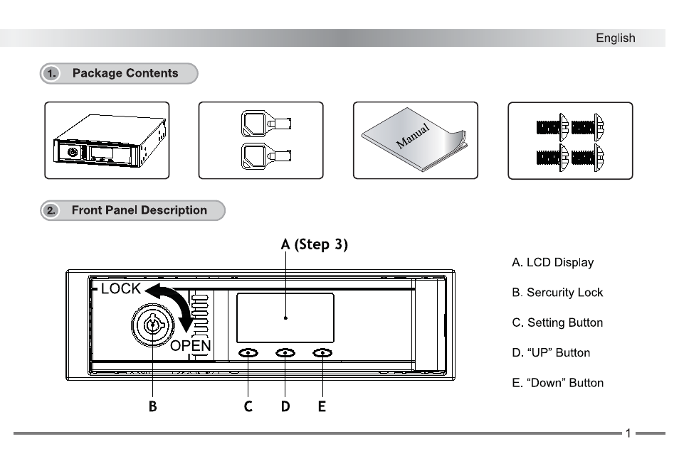 ICY DOCK MB672SKGF-BB User Manual | Page 2 / 20