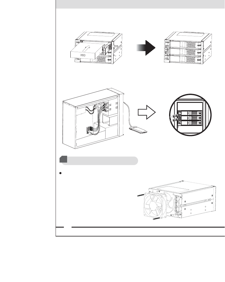 English | ICY DOCK FlexCage MB973SP-2B User Manual | Page 3 / 8
