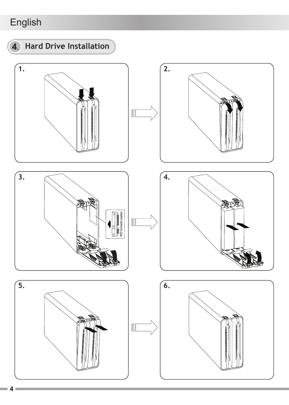 English | ICY DOCK MB662US-2S User Manual | Page 4 / 15