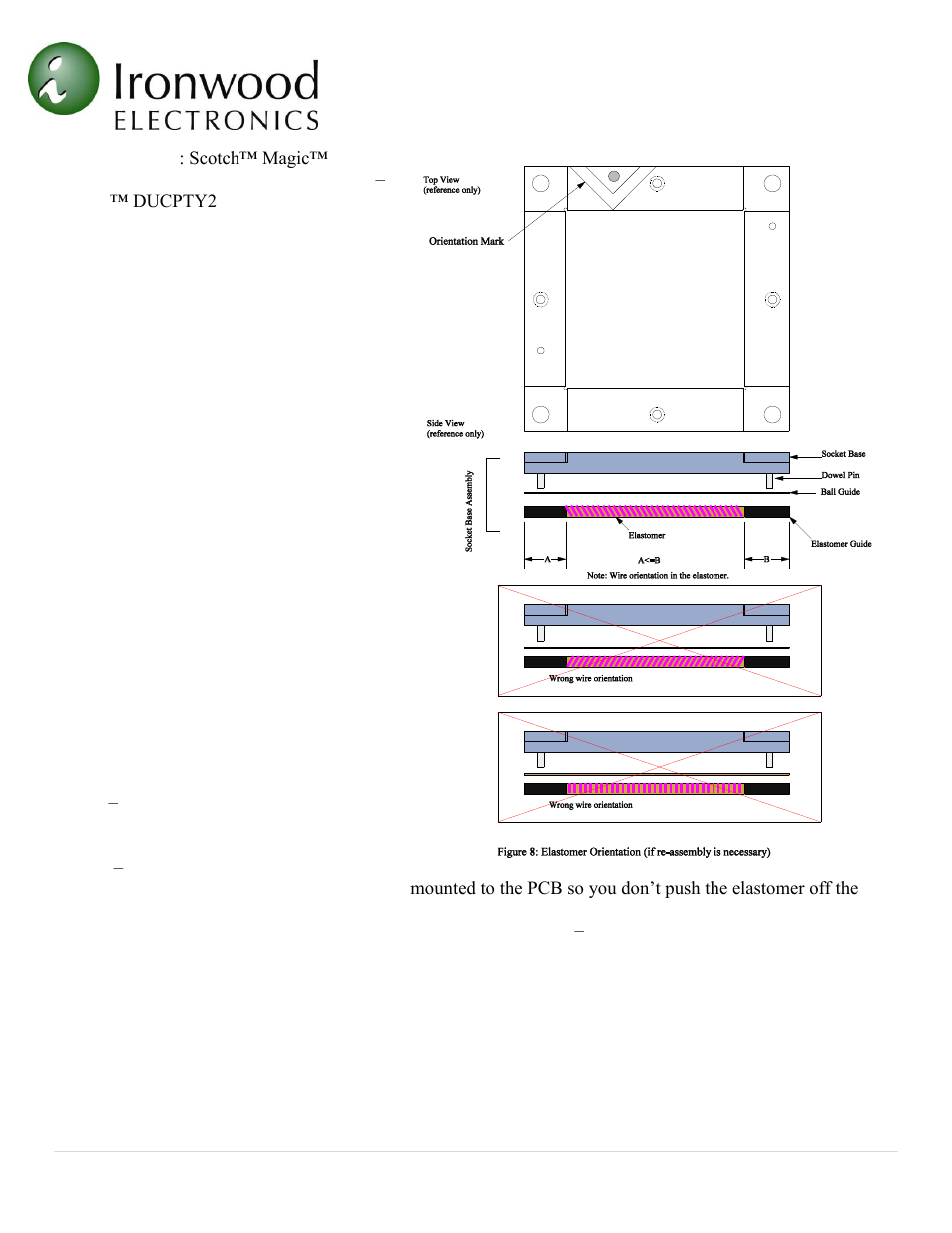 Ironwood Electronics SG-BGA User Manual User Manual | Page 9 / 15