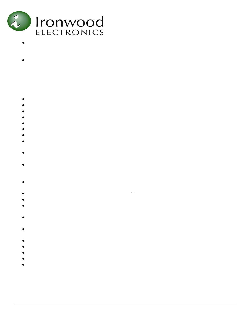 Wet cleaning procedure, Heat sink specifications | Ironwood Electronics SBT User Manual User Manual | Page 11 / 11