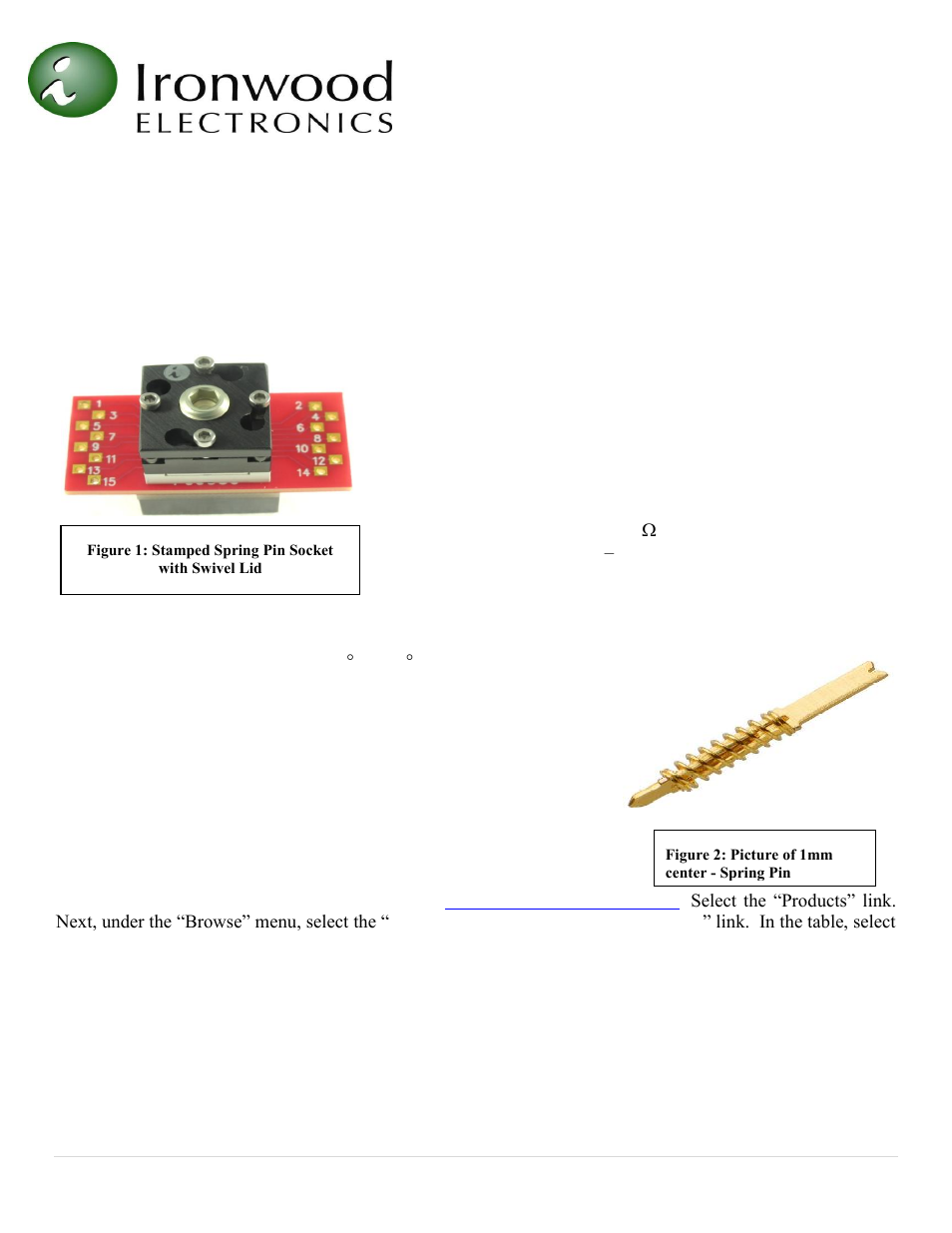 Socket mechanics, Selecting a bga stamped pin socket | Ironwood Electronics SBT User Manual User Manual | Page 3 / 11