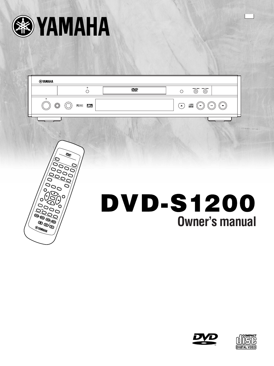 Yamaha DVD-S1200 User Manual | 32 pages