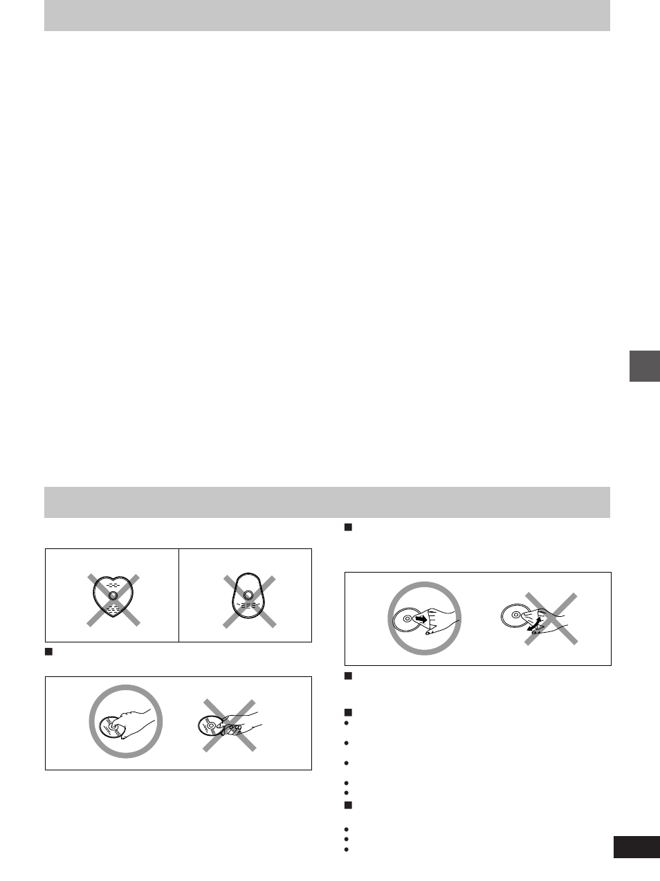 Glossary, Disc handling, Glossary disc handling | Yamaha DVD-S1200 User Manual | Page 29 / 32