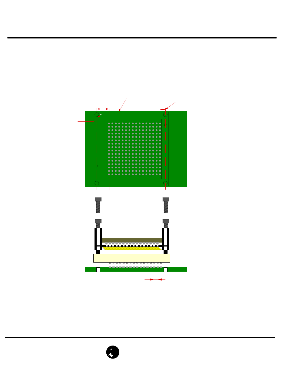Bga socket, And smt adaptor, Assembly instructions | Ironwood Electronics SMT adaptor + GHZ BGA Socket - Assembly Instructions User Manual | Page 2 / 2