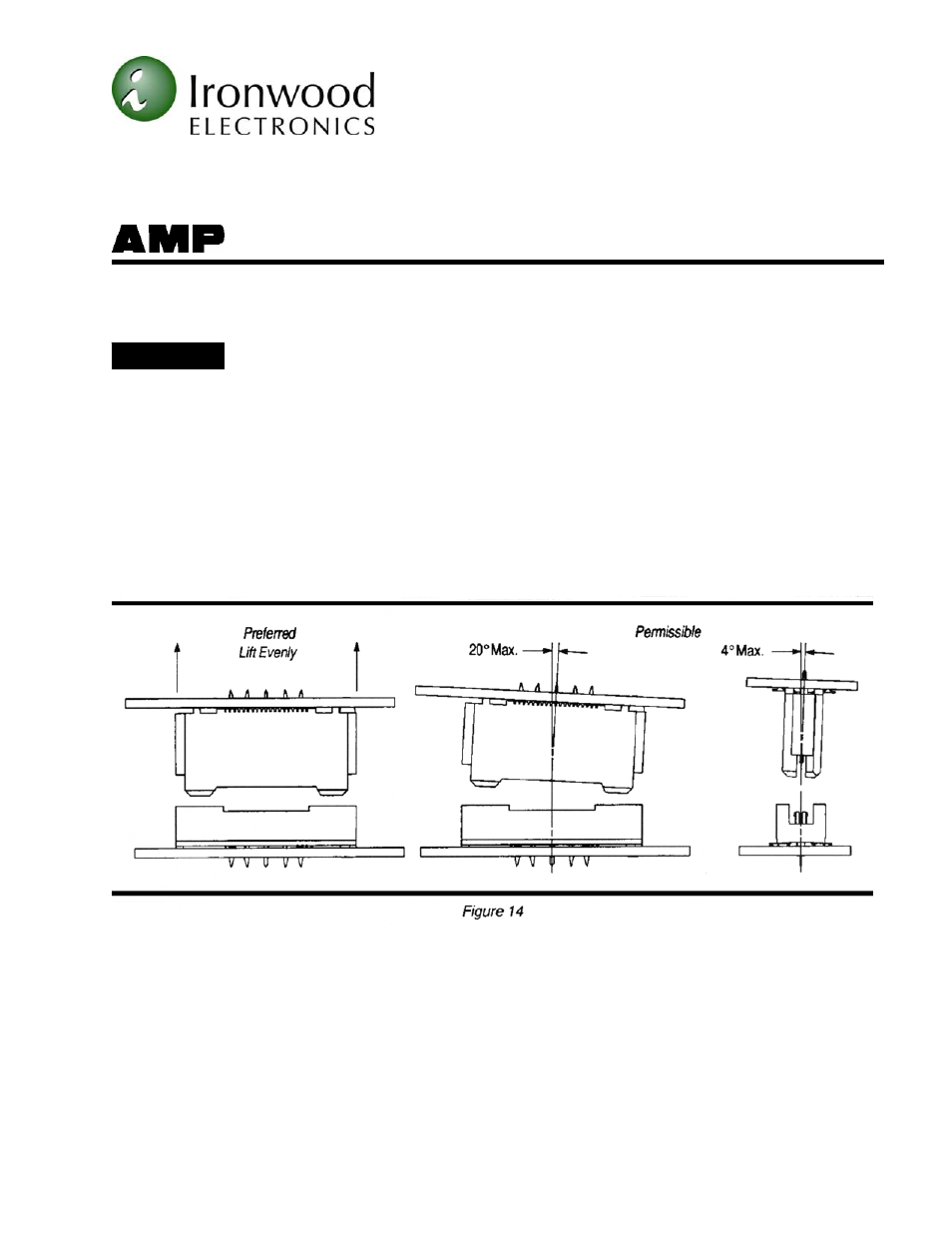 Ironwood Electronics Mictor Connector Mating _ Un-mating Instructions User Manual | 1 page