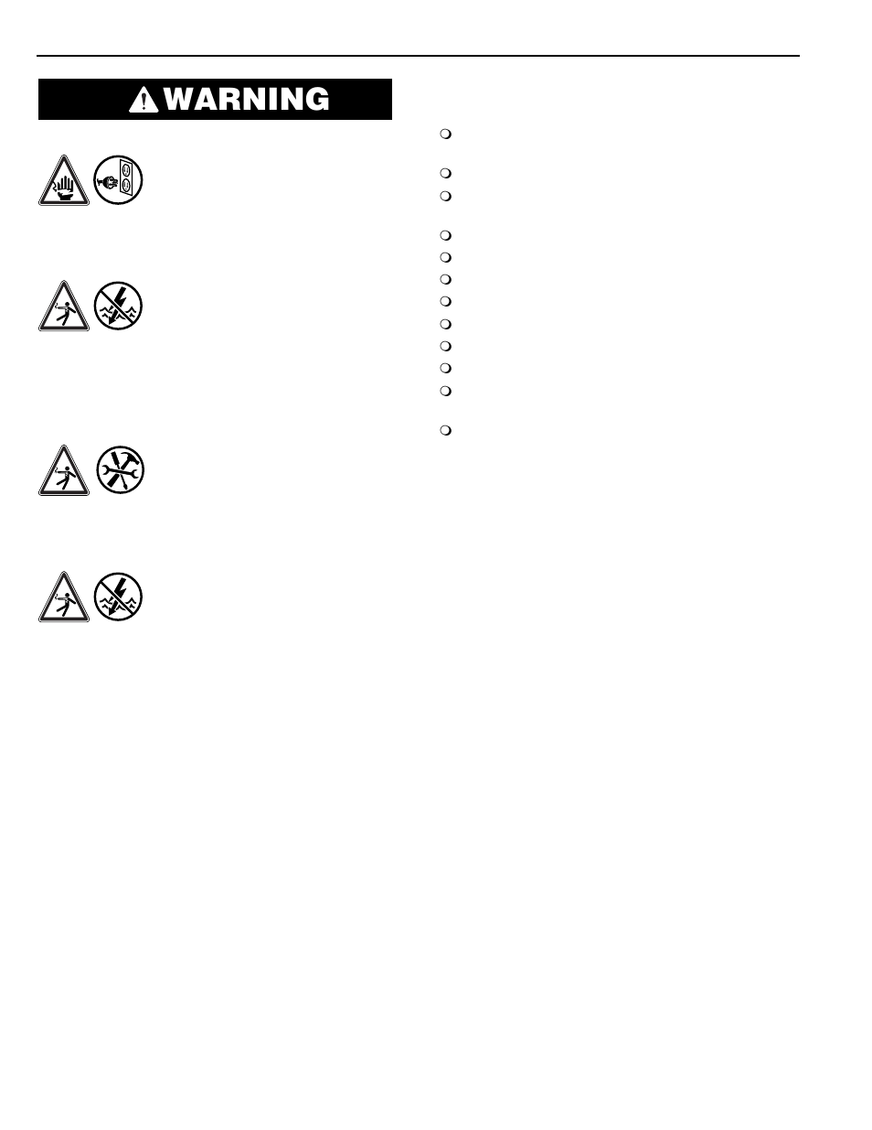 Warning, General information, Safety guidelines general information | Swanstone RM-58 - Installation User Manual | Page 6 / 32