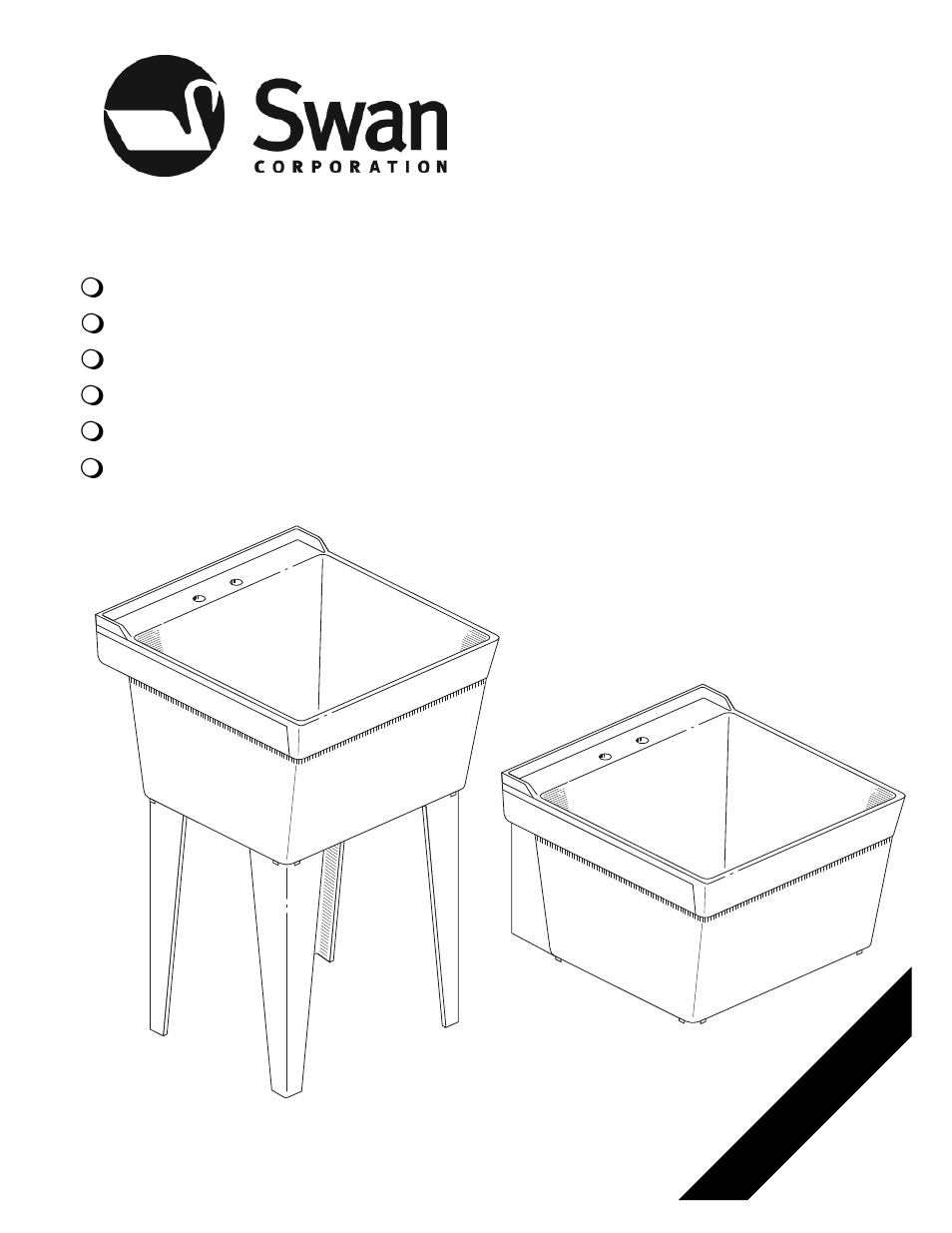 Swanstone MF-1W - Installation User Manual | 20 pages