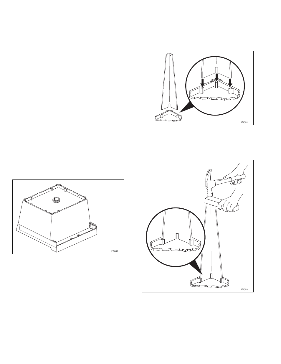 Attach legs / filler brackets, General information installation procedure | Swanstone MF-1W - Installation User Manual | Page 8 / 20