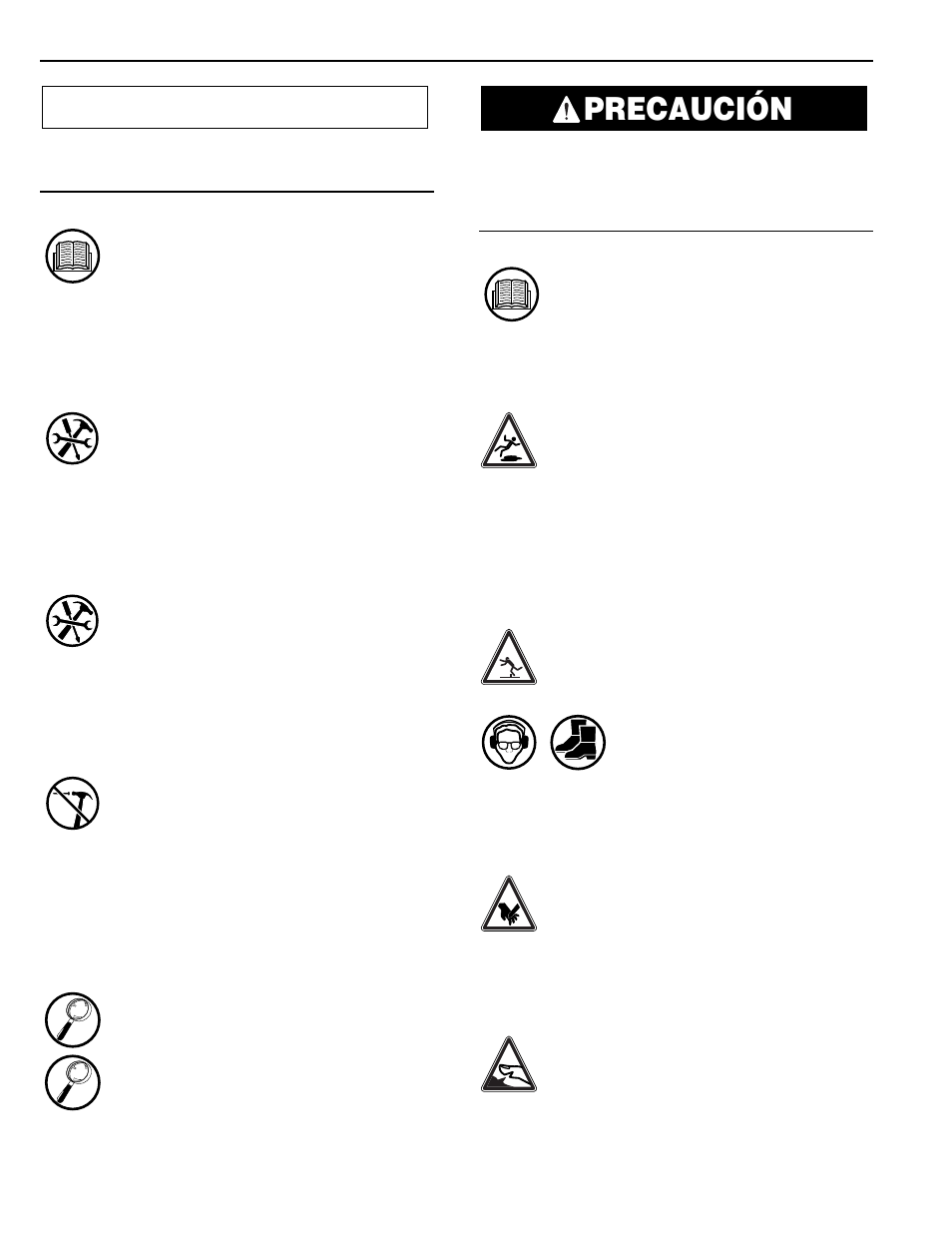 Precaución, Lineamientos de seguridad | Swanstone SB-1248 - Installation User Manual | Page 16 / 24