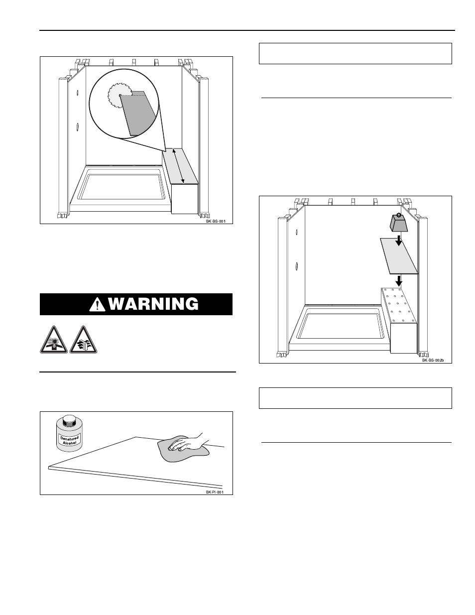 Warning, Installation procedure | Swanstone SB-1248 - Installation User Manual | Page 9 / 24